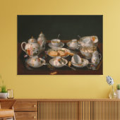 Tea set canvas afdruk (Insitu (Woonkamer))