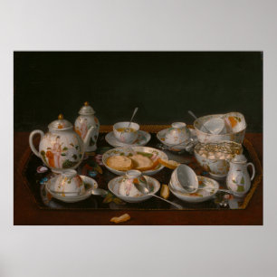 Tea set poster