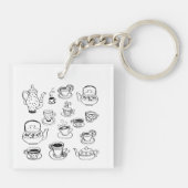 Tea Sleutelhanger (Achterkant)