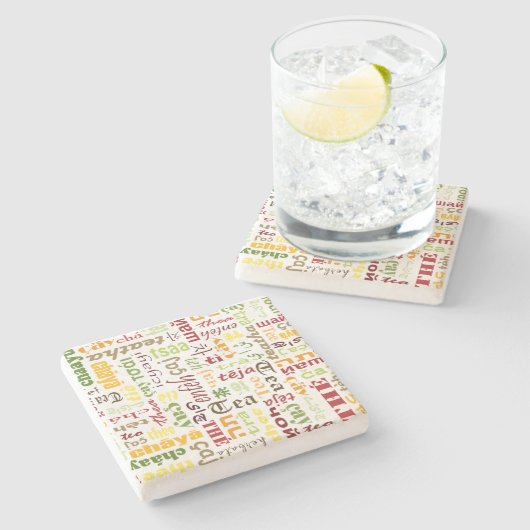 Tea Stenen Onderzetter (Zijkant)