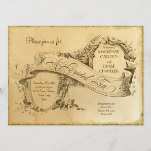 Tea Sved Vintage Wedding 1 - Uitnodiging