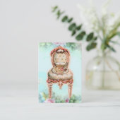 Tea & Symphony Visitekaartje (Staand voorkant)