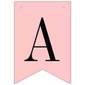 Tea Teacup & Flowers Baby shower Banner (Derde vlag)