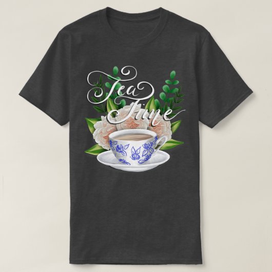 Tea Time 19 T-shirt (Design voorkant)