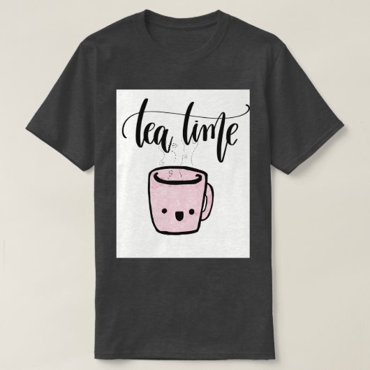 Tea time 90 t-shirt (Design voorkant)