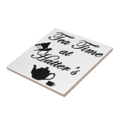 Tea Time at Hatter's Tegeltje (Zijkant)