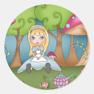 Tea time avec Alice - Stickers