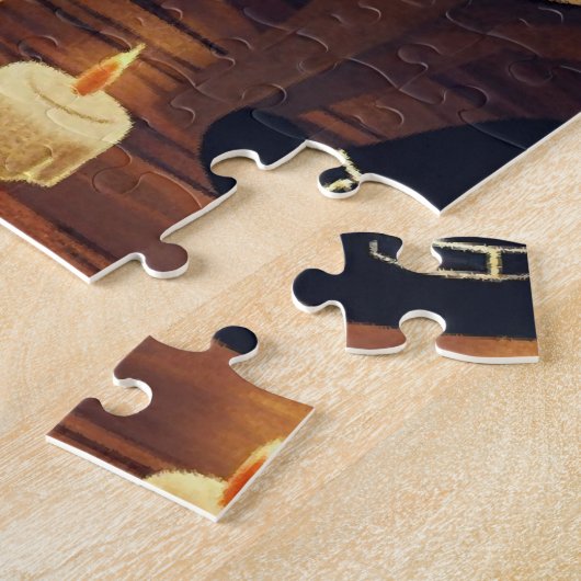 Tea Time avec Ghosts Jigsaw Puzzle (Côté)