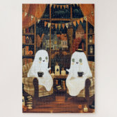 Tea Time avec Ghosts Jigsaw Puzzle (Vertical)