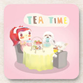 Tea Time Bier Onderzetter (Voorkant)