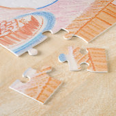 Tea-Time Black Cat Puzzle – Cozy Winter Gift Idea (Côté)