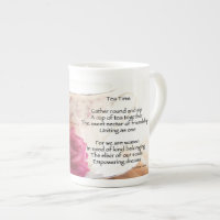 Tea Time Bone China Mok