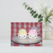 Tea Time Briefkaart (Staand voorkant)