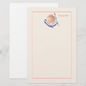 Tea Time Briefpapier (Voorkant / Achterkant)
