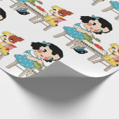 Tea Time Cadeaupapier (Hoek)