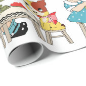 Tea Time Cadeaupapier (Rol Hoek)