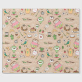 Tea Time Cadeaupapier (Vlak)