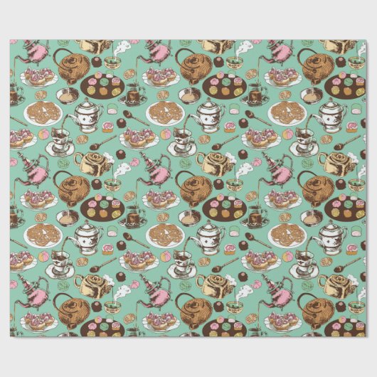 Tea Time Cadeaupapier (Vlak)