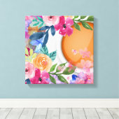 Tea Time Canvas Afdruk (Insitu (Houten vloer))