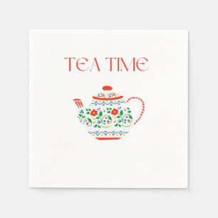 TEA TIME COFFEE MOK SERVET