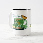 Tea Time Cup & Saucer Mok (Voorkant links)