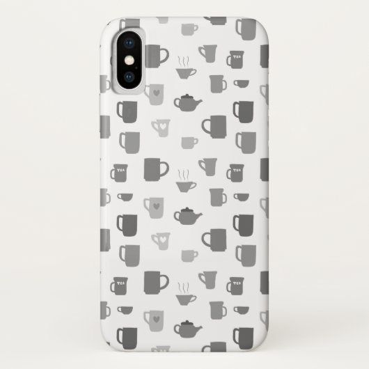 Tea time cups en mokken Case-Mate iPhone case (Achterkant)