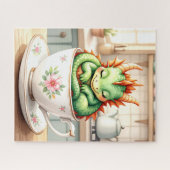 Tea Time Dragon Delight Legpuzzel (Horizontaal)