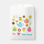 Tea Time Favor Bags Bedankzakje (Voorkant)