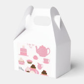 Tea Time Favor Box Bedankdoosjes (Achterkant)