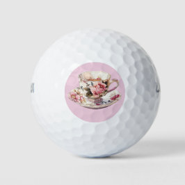 Tea Time Floral Golfballen