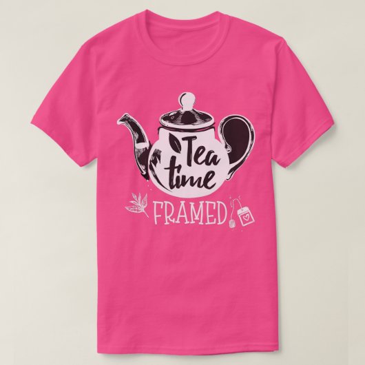Tea Time Framed 3 T-shirt (Design voorkant)