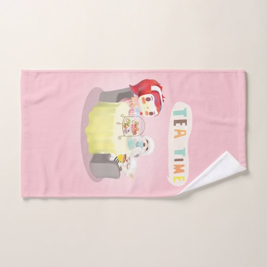 Tea Time Handdoek (Handdoek)