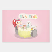 Tea Time Inpakpapier Vel (Voorkant)