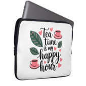 Tea Time Is My Happy Hour - Sac électronique (Devant droit)