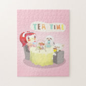 Tea Time Jigzaag Puzzle Legpuzzel (Verticaal)