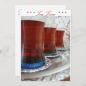 Tea Time Kaart (Voorkant / Achterkant)