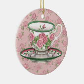 Tea Time Keramisch Ornament (Rechts)