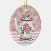 Tea Time Keramisch Ornament (Rechts)