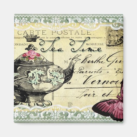 Tea Time Magneet (Voorkant)
