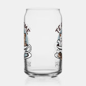 Tea Time Meow Time - Cute Cat and Tea Design (Gauche)