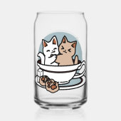 Tea Time Meow Time - Cute Cat and Tea Design (Recto)