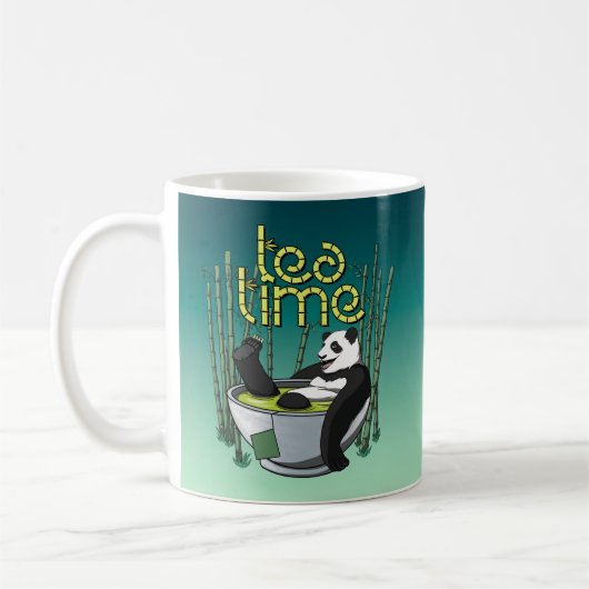 Tea Time Panda Koffiemok (Links)