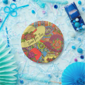 Tea Time Petten Papieren Bordje (Feest)