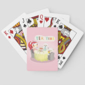 Tea Time Pokerkaarten (Achterkant)