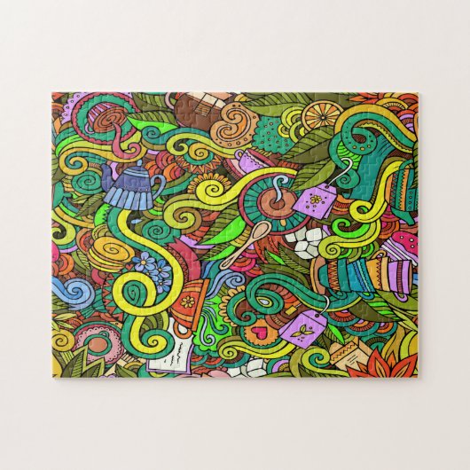 Tea Time Puzzle (Horizontal)