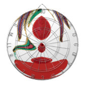 Tea Time Red Tea.png Dartbord (Voorkant)