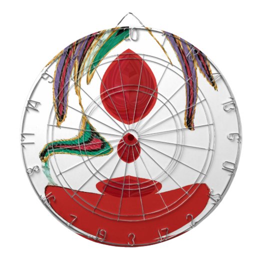 Tea Time Red Tea.png Dartbord (Voorkant)