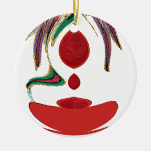 Tea Time Red Tea.png Keramisch Ornament