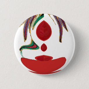 Tea Time Red Tea.png Ronde Button 5,7 Cm