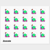 Tea Time Ronde Sticker (Vel)